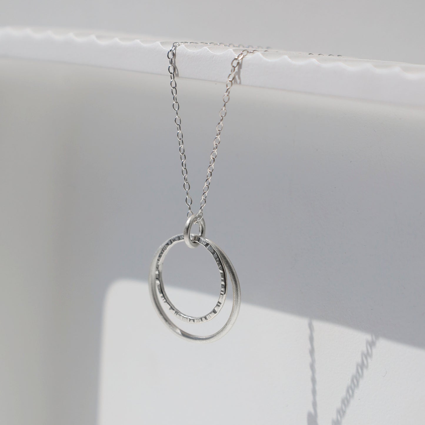 Hoops Sterling Silver Pendant